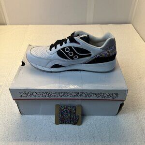 Saucony Men Keith Haring Shadow 6000 White/Black Love New in Box Men SZ 11.5